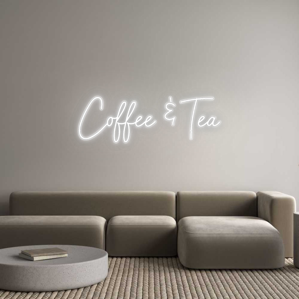 Your Bespoke Nuwave Neon: Coffee & Tea