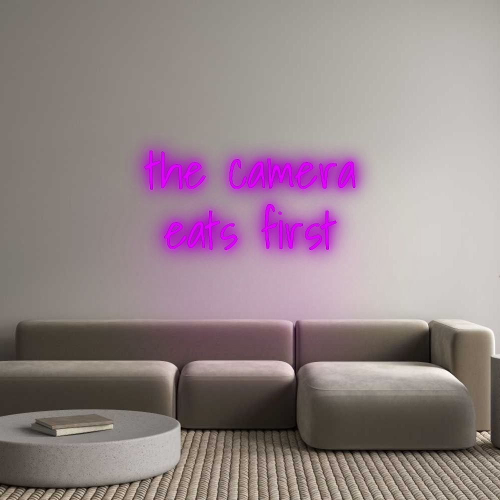 Your Bespoke Nuwave Neon: the camera
e...