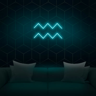 'Aquarius' Neon Sign - Nuwave Neon