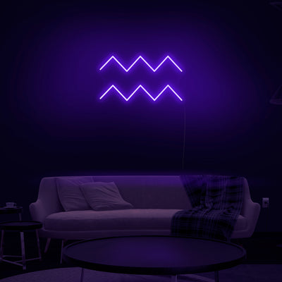 'Aquarius' Neon Sign - Nuwave Neon