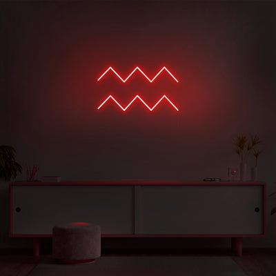 'Aquarius' Neon Sign - Nuwave Neon