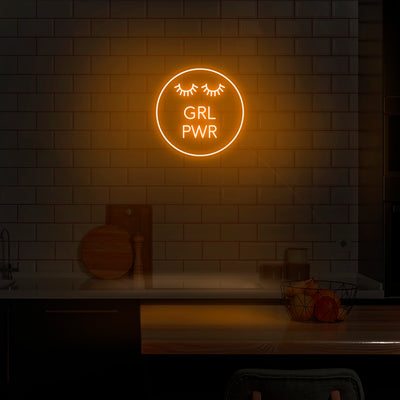 'GRL PWR' Neon Sign - Nuwave Neon