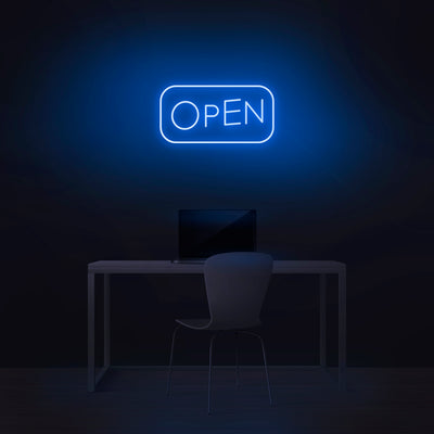 'Open' V3 Neon Sign - Nuwave Neon