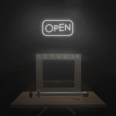 'Open' V3 Neon Sign - Nuwave Neon