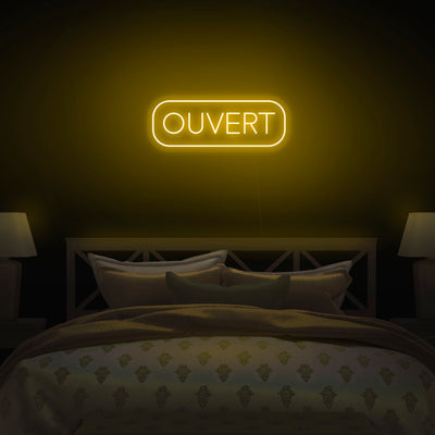 'Ouvert' Neon Sign - Nuwave Neon