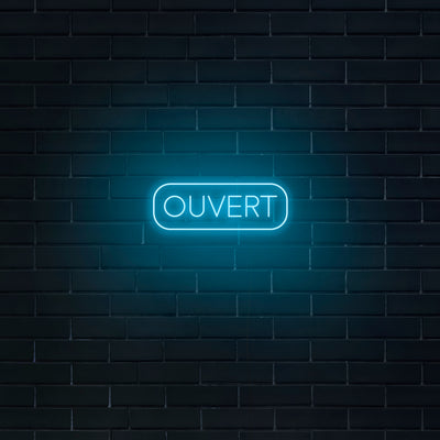 'Ouvert' Neon Sign - Nuwave Neon