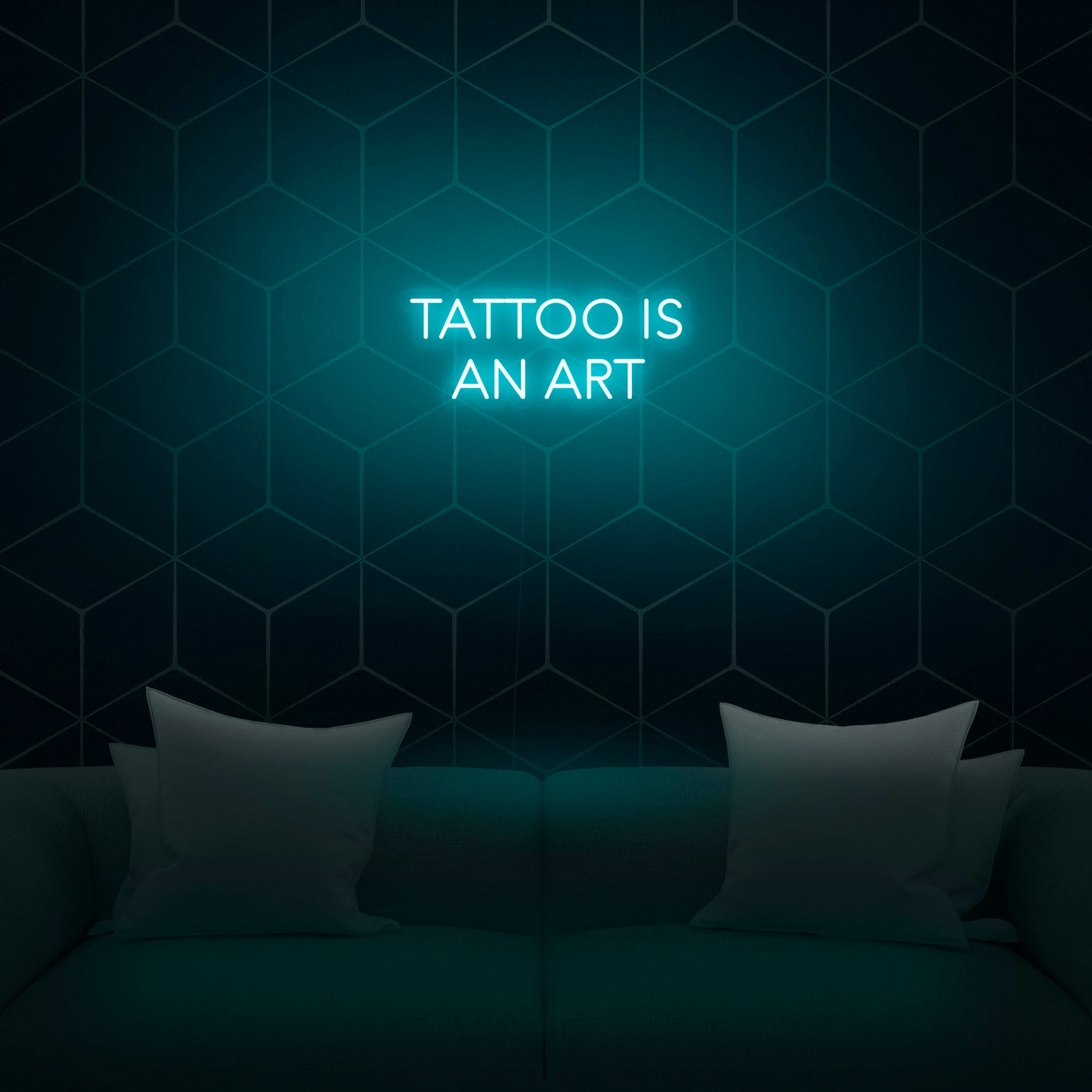 'Tattoo Is An Art' Neon Sign - Nuwave Neon