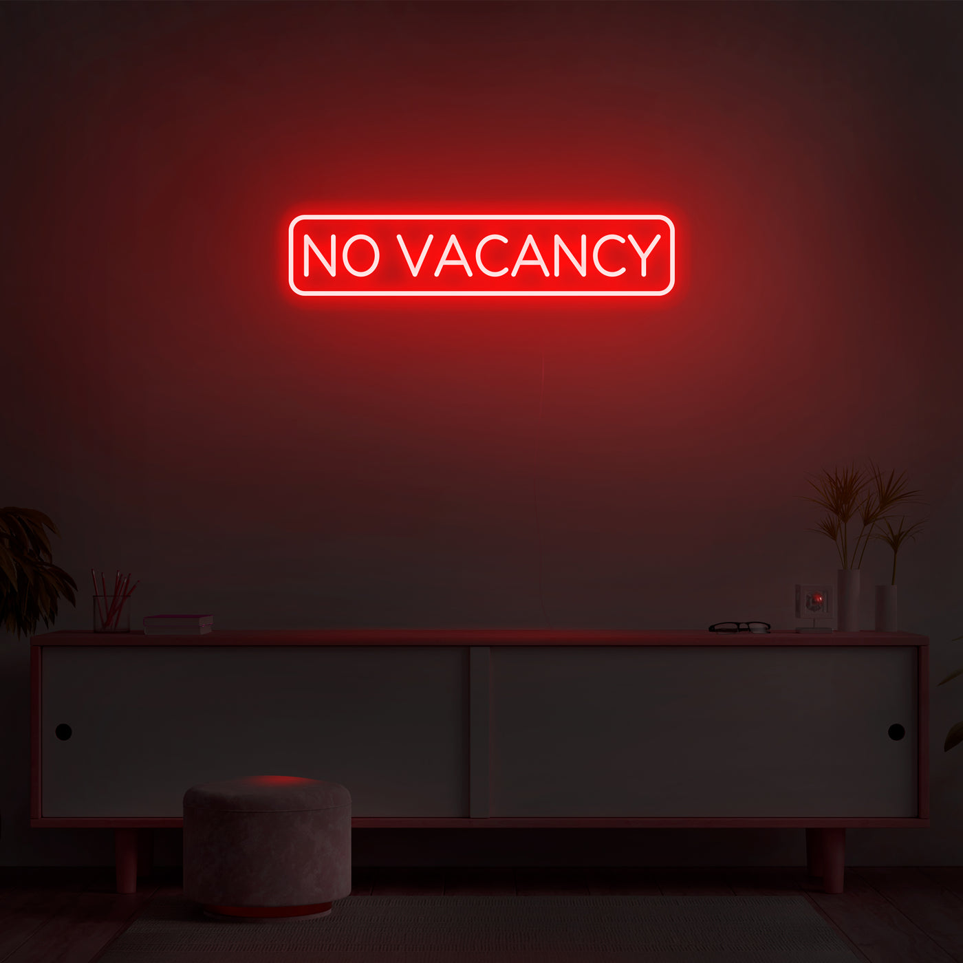 'No Vacancy' Neon Sign