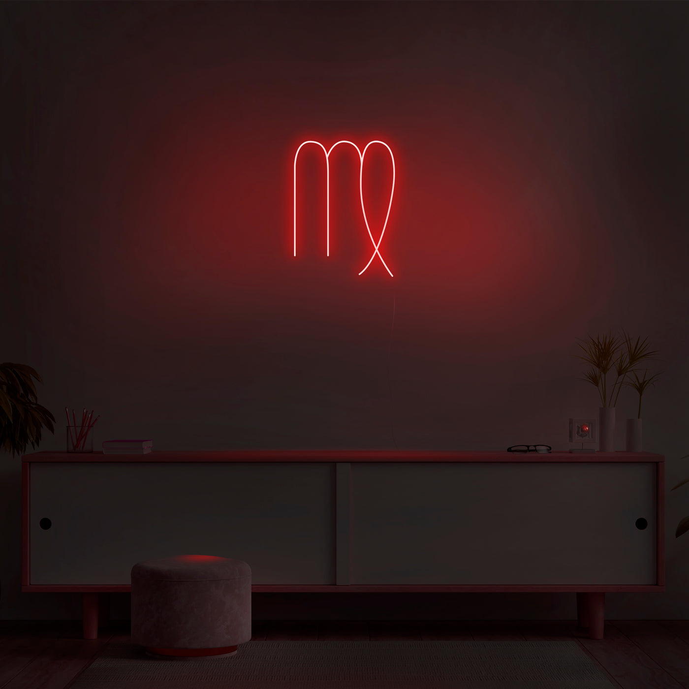 'Virgo' Neon Sign