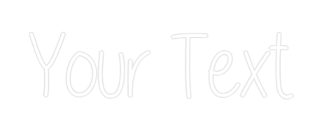 Your Custom AEG Nuwave Neon: Your Text - Nuwave Neon