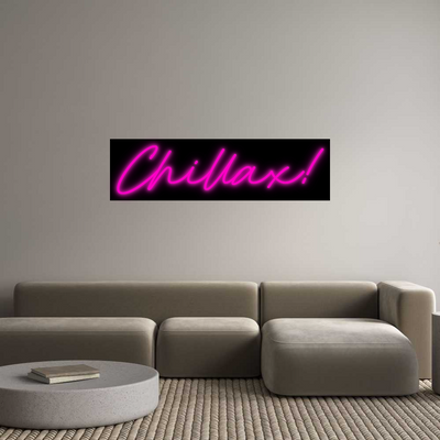 Your Custom AEG Nuwave Neon: Chillax! - Nuwave Neon