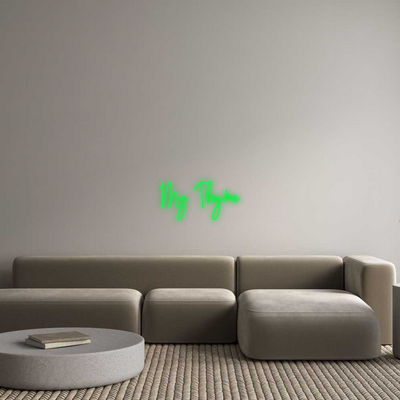 Your Custom AEG Nuwave Neon: My Thyme - Nuwave Neon