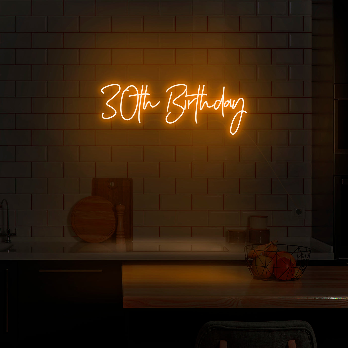 '30th Birthday' Neon Sign - Nuwave Neon