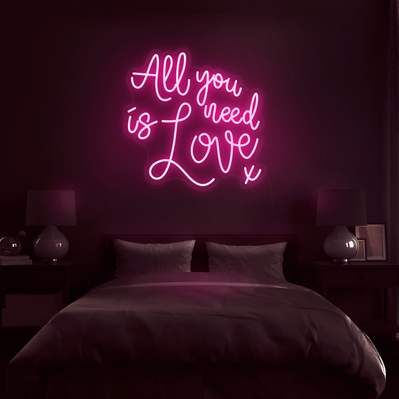 'All You Need Is Love' Neon Sign - Nuwave Neon