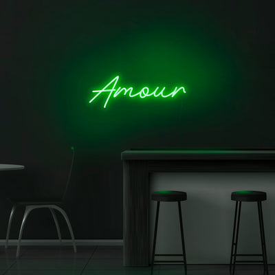 'Amour' Neon Sign - Nuwave Neon