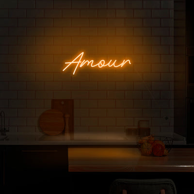 'Amour' Neon Sign - Nuwave Neon