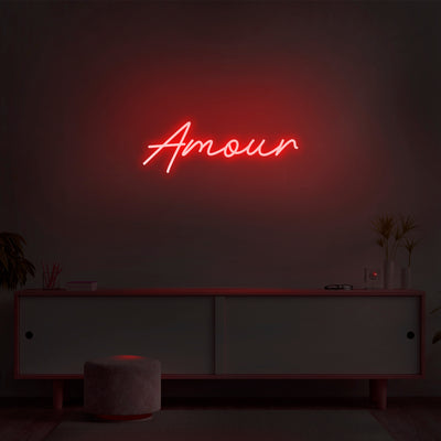 'Amour' Neon Sign - Nuwave Neon