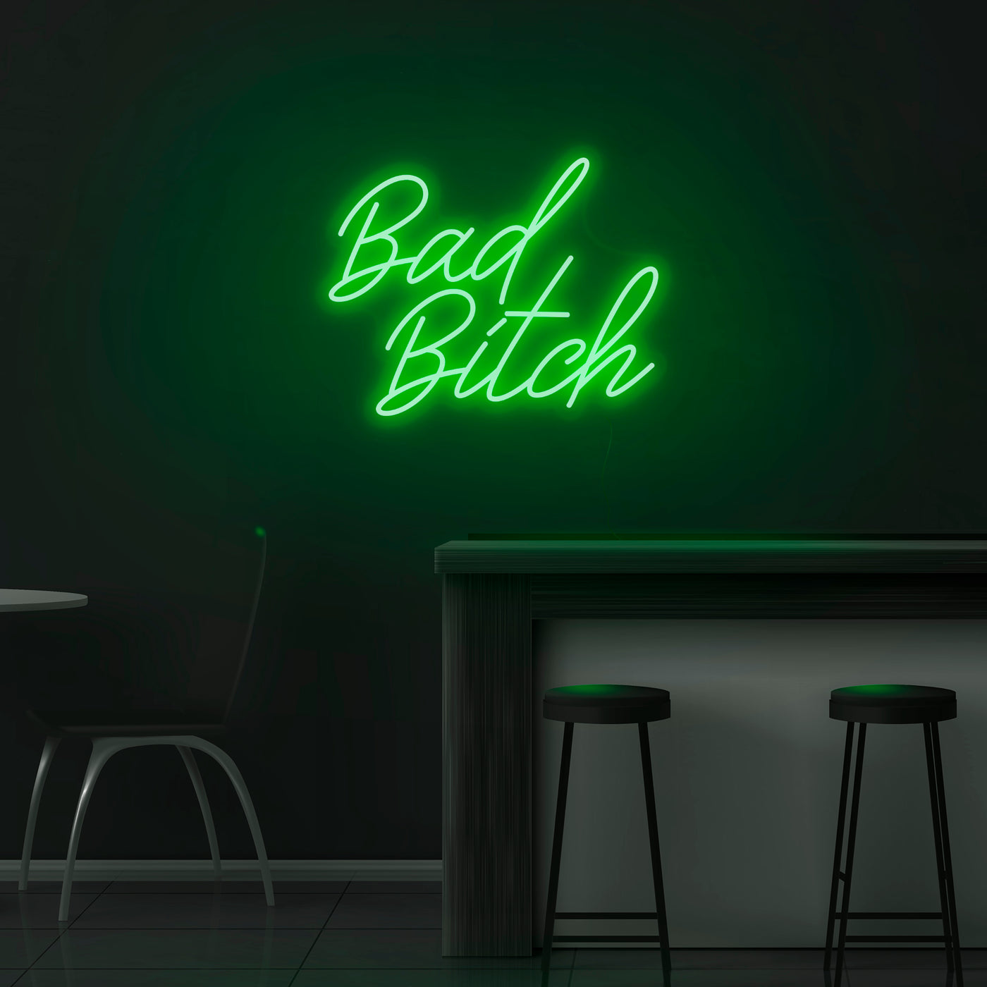 'Bad Bitch' Neon Sign - Nuwave Neon