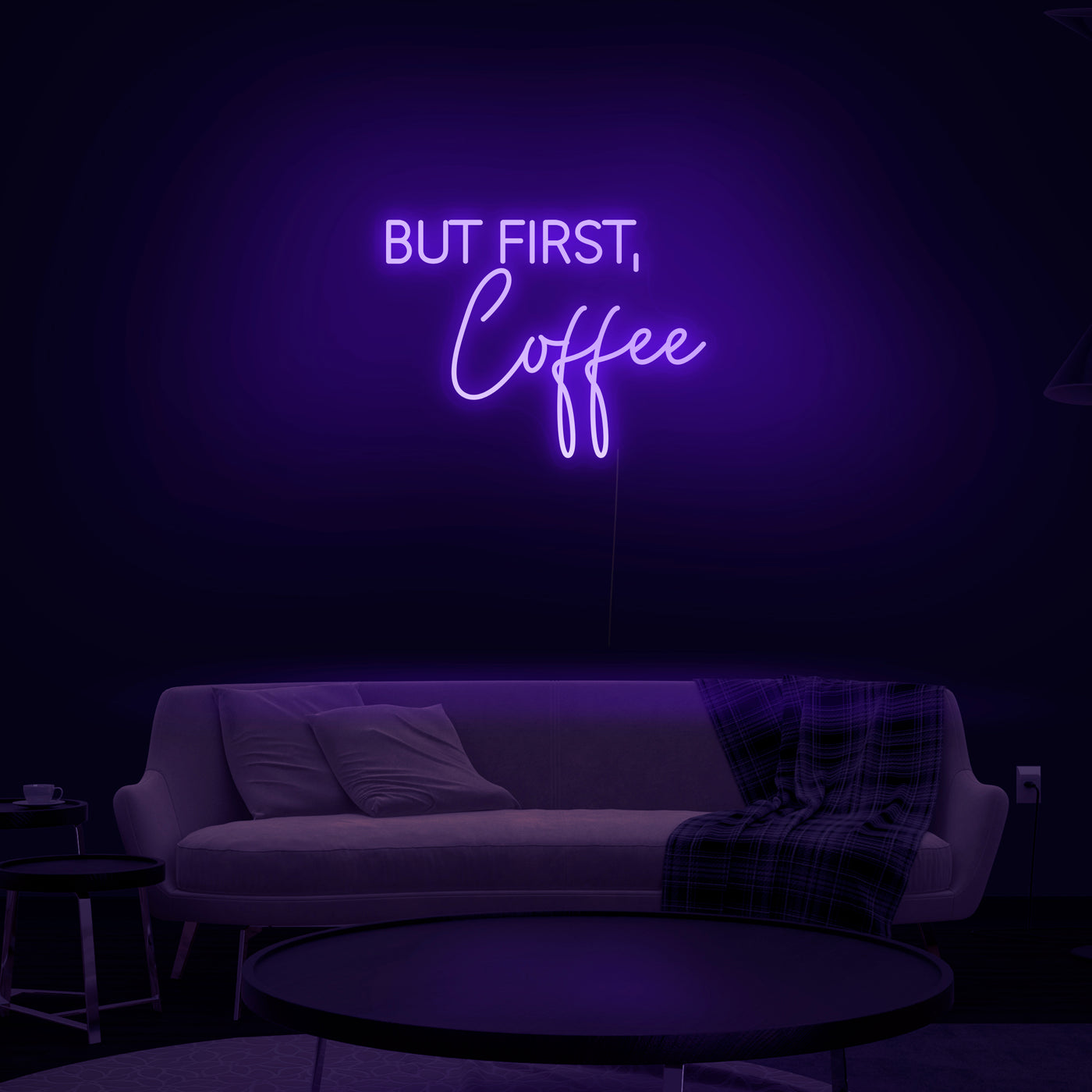 'But First, Coffee' Neon Sign - Nuwave Neon