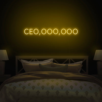 'CEO' Neon Sign - Nuwave Neon