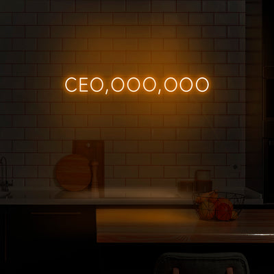 'CEO' Neon Sign - Nuwave Neon