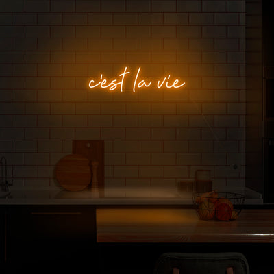 'C'est La Vie' Neon Sign - Nuwave Neon