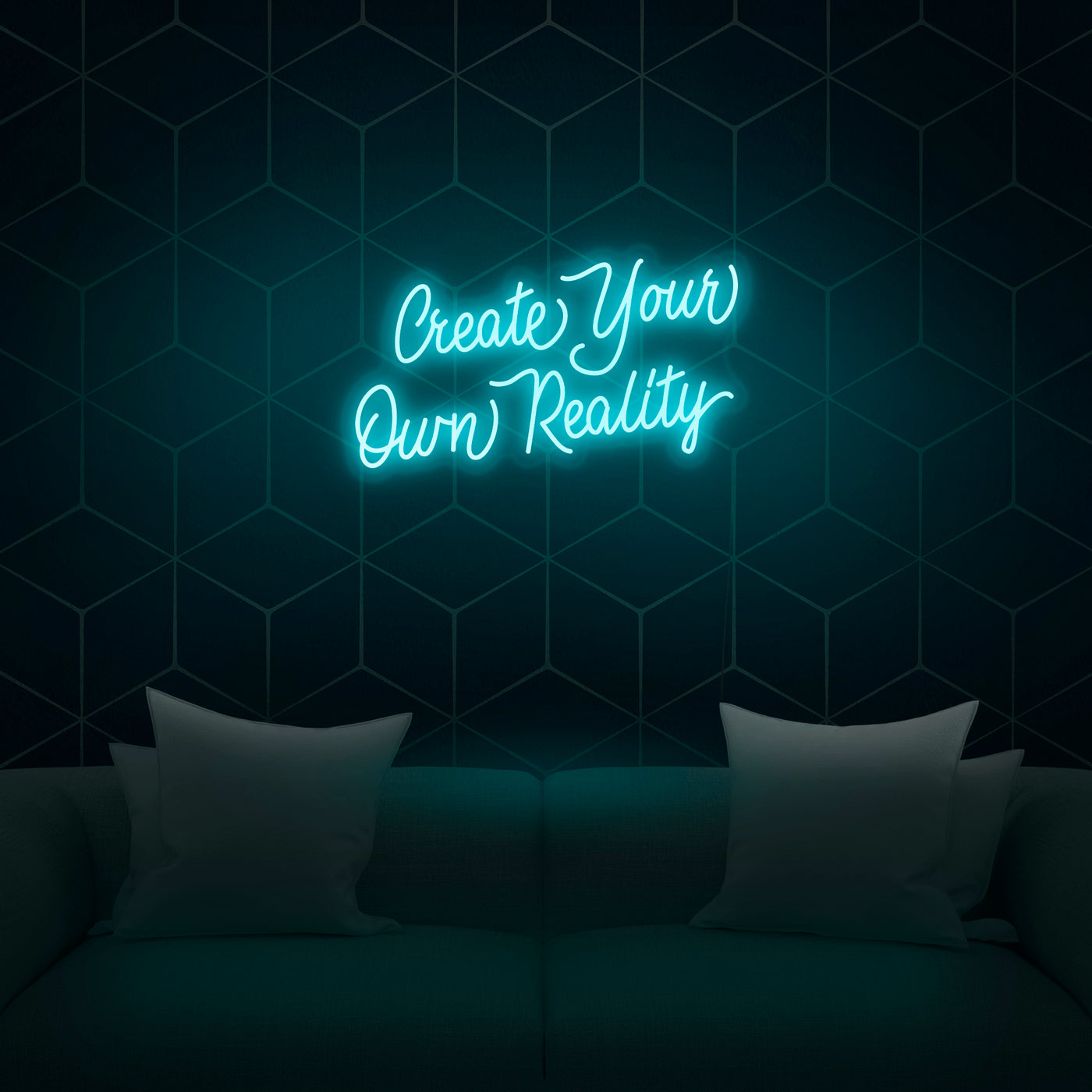 'Create Your Own Reality' Neon Sign - Nuwave Neon