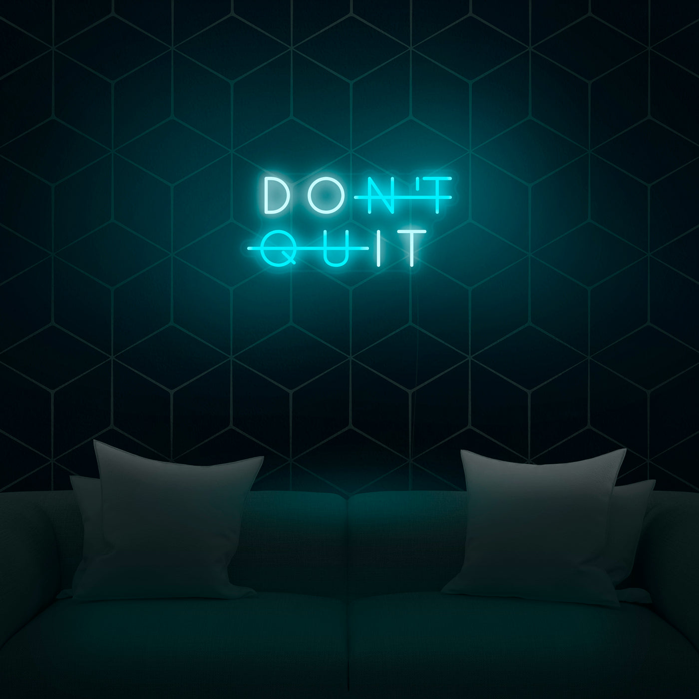 'Don't Quit' Neon Sign - Nuwave Neon