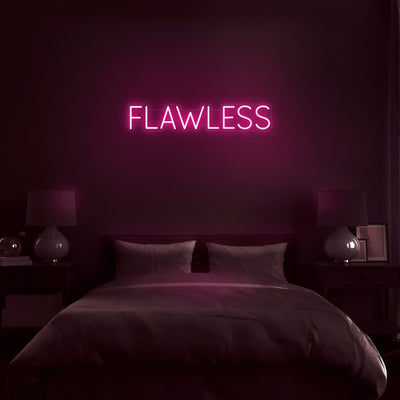 'Flawless' Neon Sign - Nuwave Neon