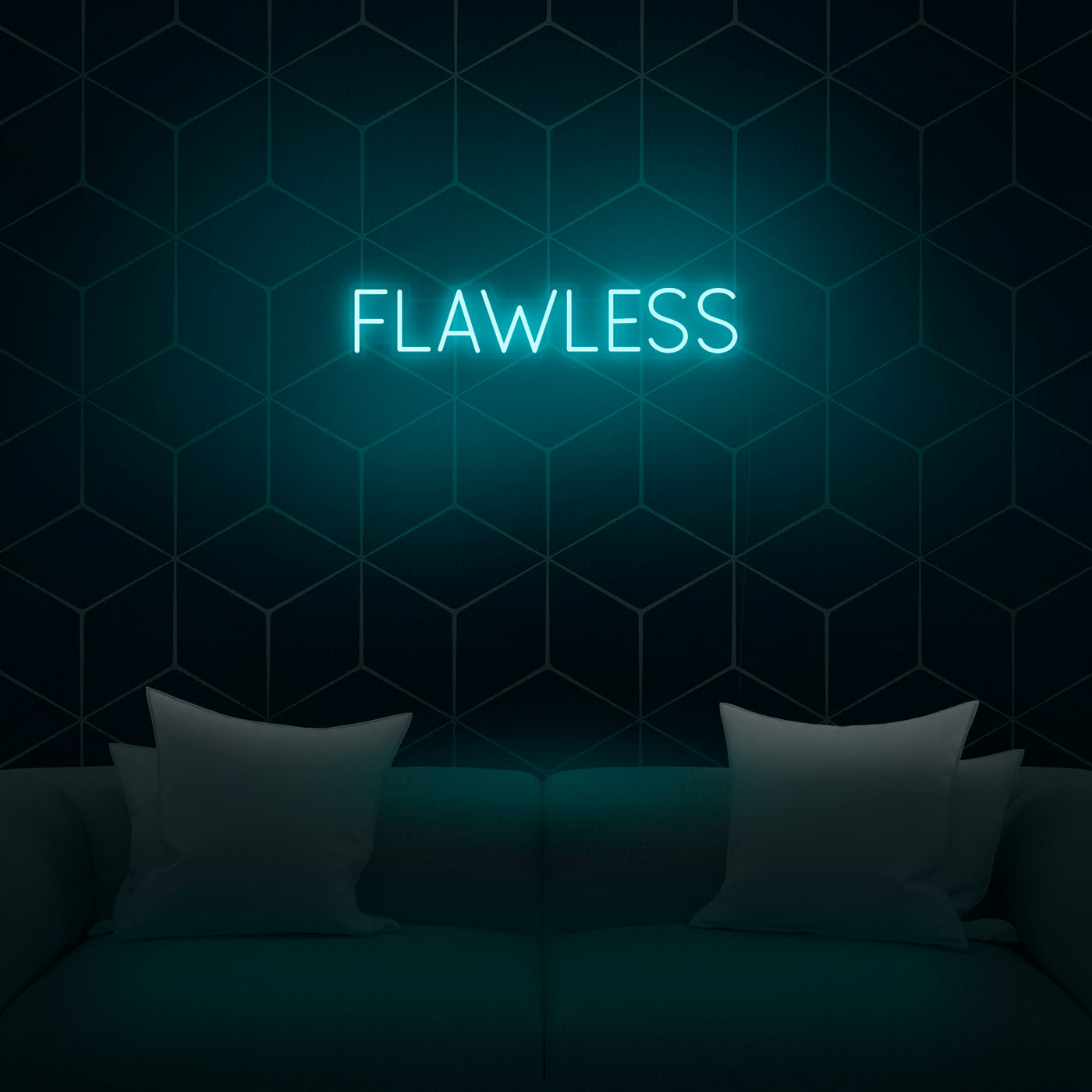 'Flawless' Neon Sign - Nuwave Neon