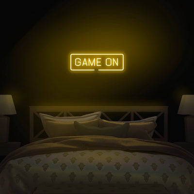 'Game On' V2 Neon Sign - Nuwave Neon