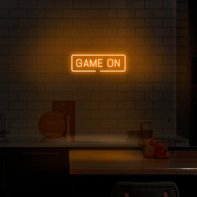 'Game On' V2 Neon Sign - Nuwave Neon