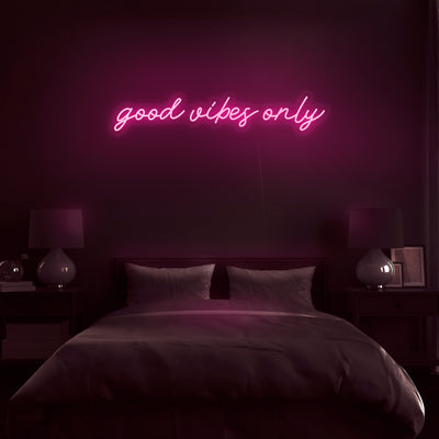 'Good Vibes Only' Neon Sign - Nuwave Neon