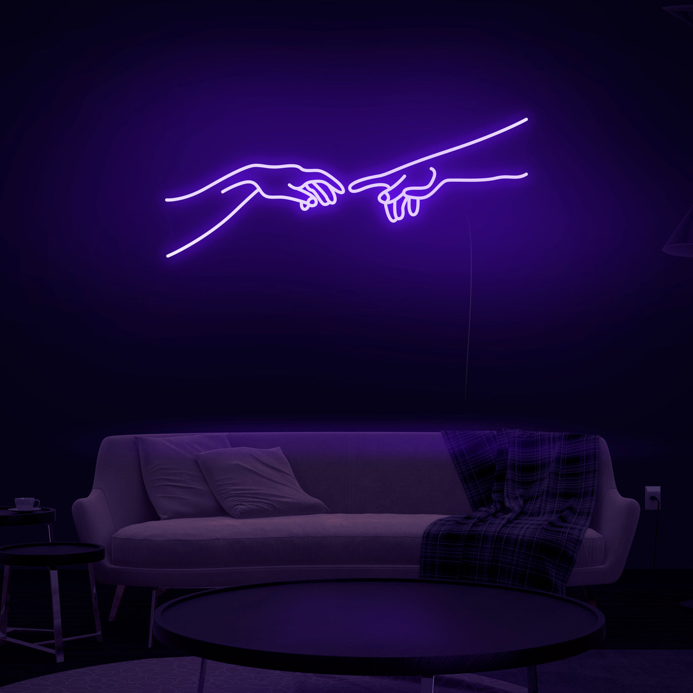 'Hand of God' Neon Sign - Nuwave Neon