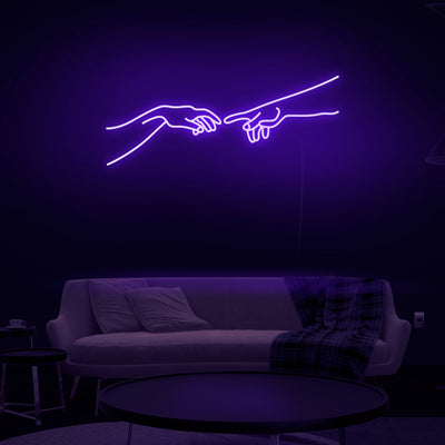 'Hand of God' Neon Sign - Nuwave Neon