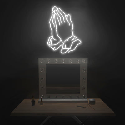 'Praying Hands' Neon Sign - Nuwave Neon