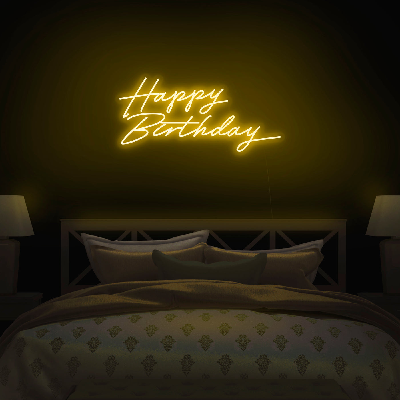 'Happy Birthday' Neon Sign - Nuwave Neon