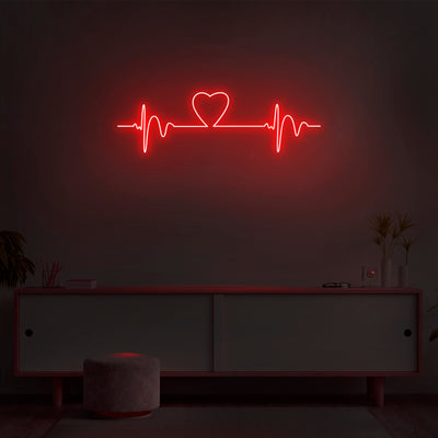 'Heartbeat' Neon Sign - Nuwave Neon