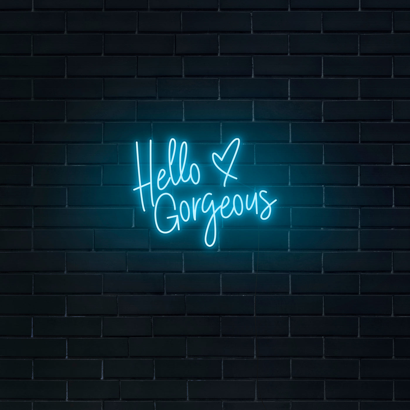 'Hello Gorgeous' V3 Neon Sign - Nuwave Neon