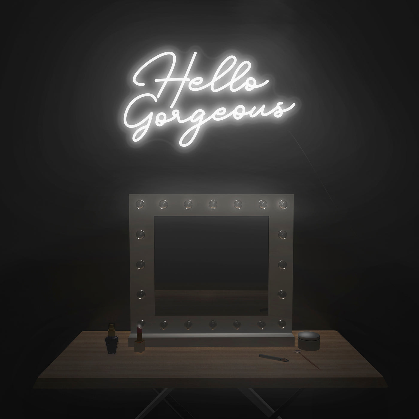 'Hello Gorgeous' Neon Sign - Nuwave Neon