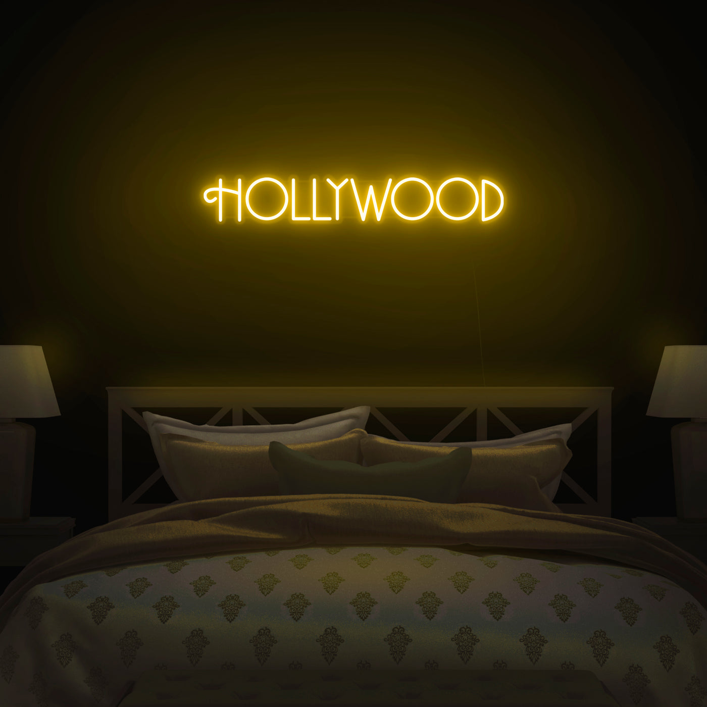 'Hollywood' V2 Neon Sign - Nuwave Neon