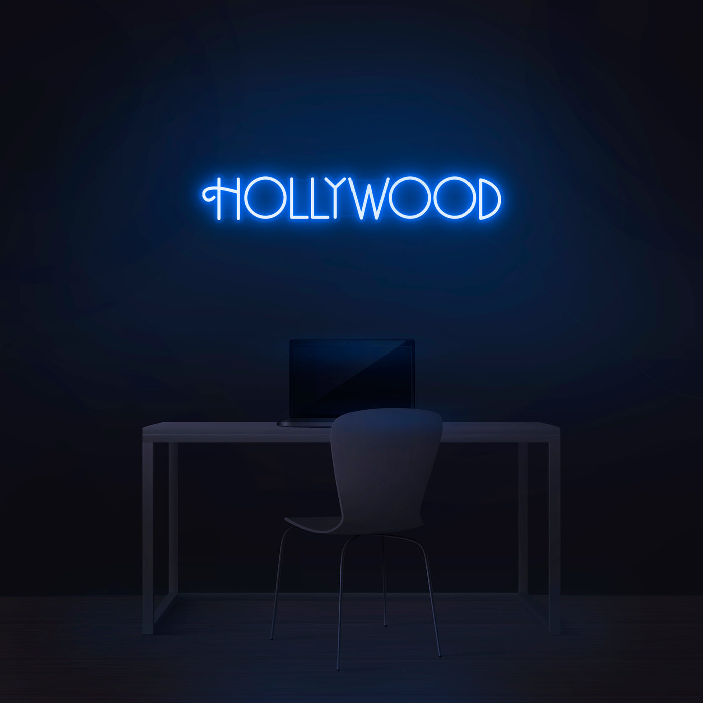 'Hollywood' V2 Neon Sign - Nuwave Neon