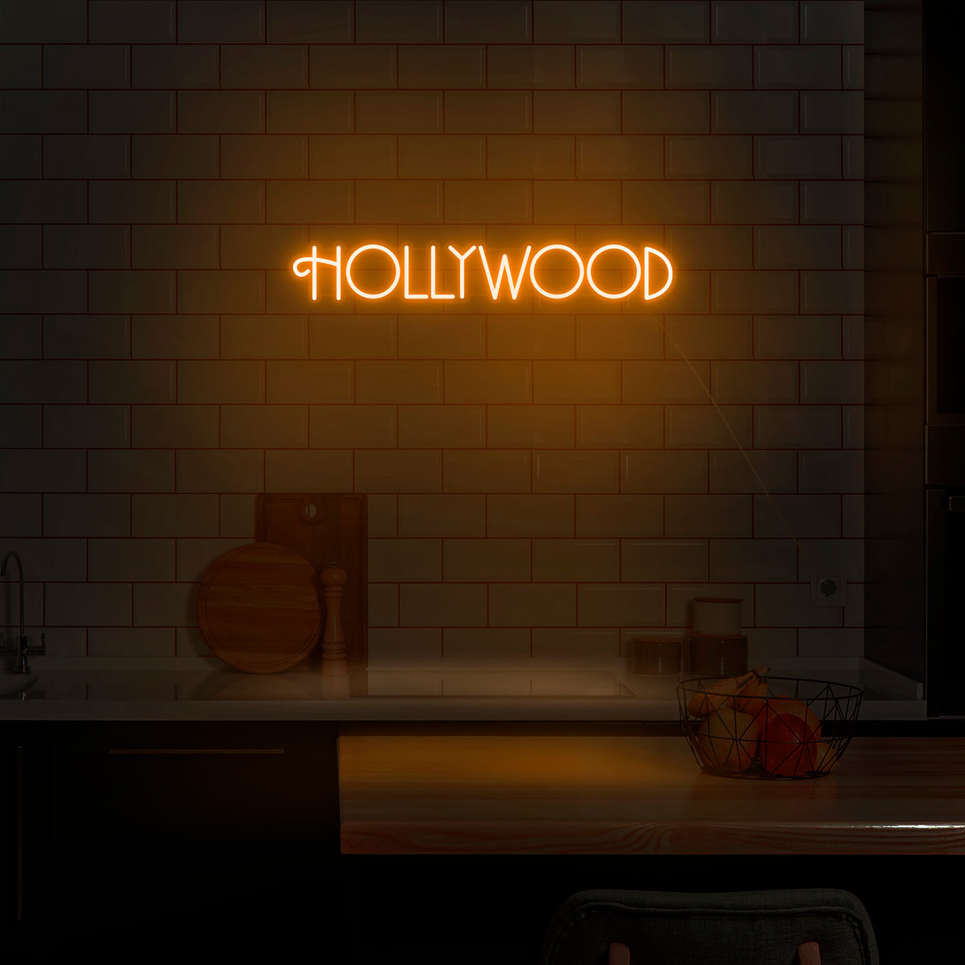 'Hollywood' V2 Neon Sign - Nuwave Neon