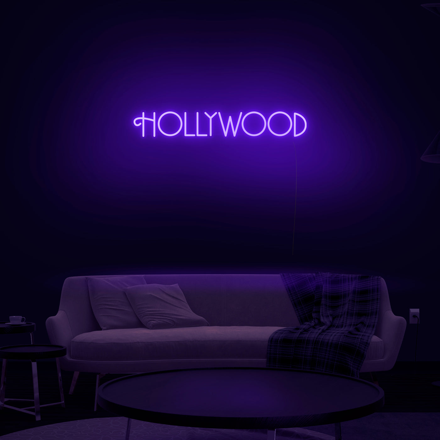 'Hollywood' V2 Neon Sign - Nuwave Neon