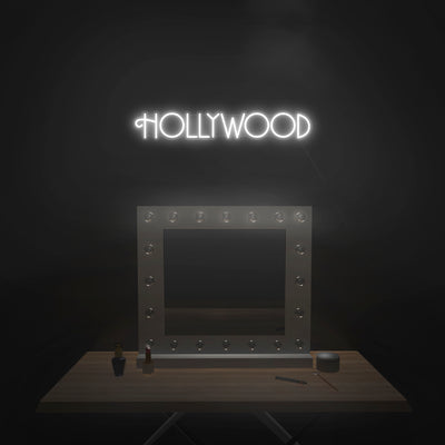 'Hollywood' V2 Neon Sign - Nuwave Neon