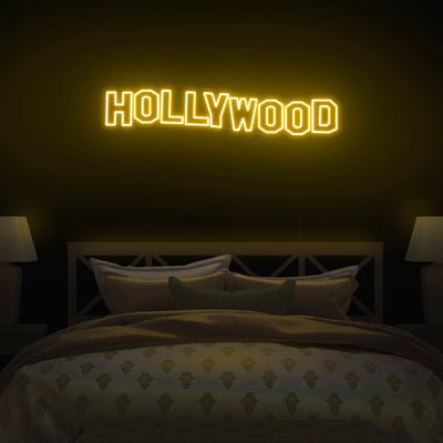 'Hollywood' Neon Sign - Nuwave Neon