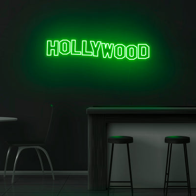 'Hollywood' Neon Sign - Nuwave Neon