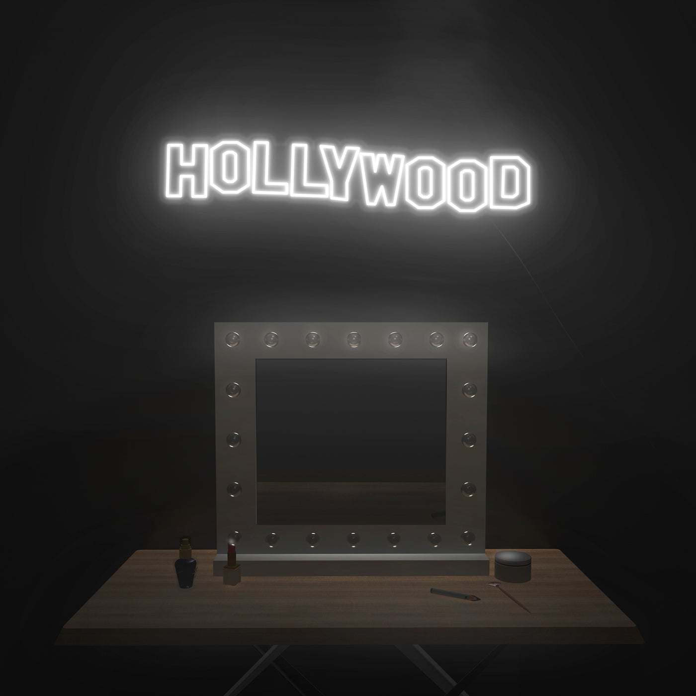 'Hollywood' Neon Sign - Nuwave Neon