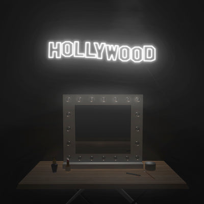 'Hollywood' Neon Sign - Nuwave Neon