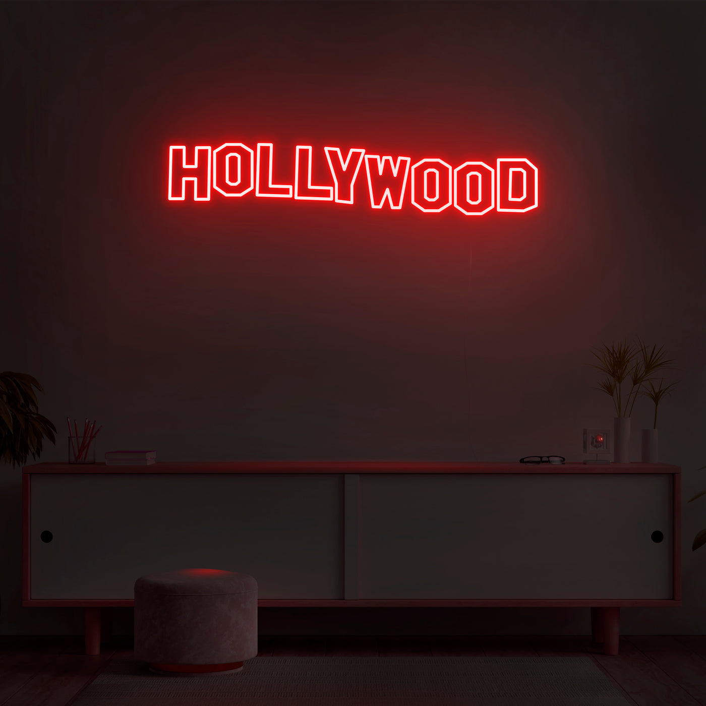 'Hollywood' Neon Sign - Nuwave Neon